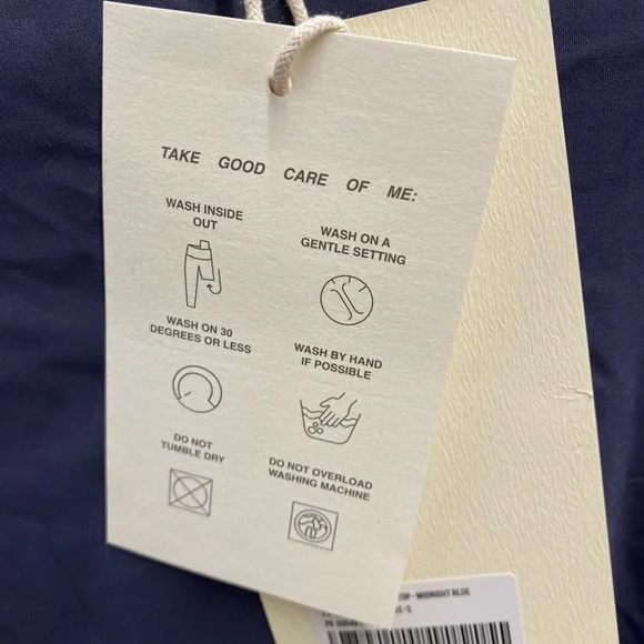 NWT Adanola Ultimate Long Sleeve Top - Midnight Blue - Picture 8 of 10